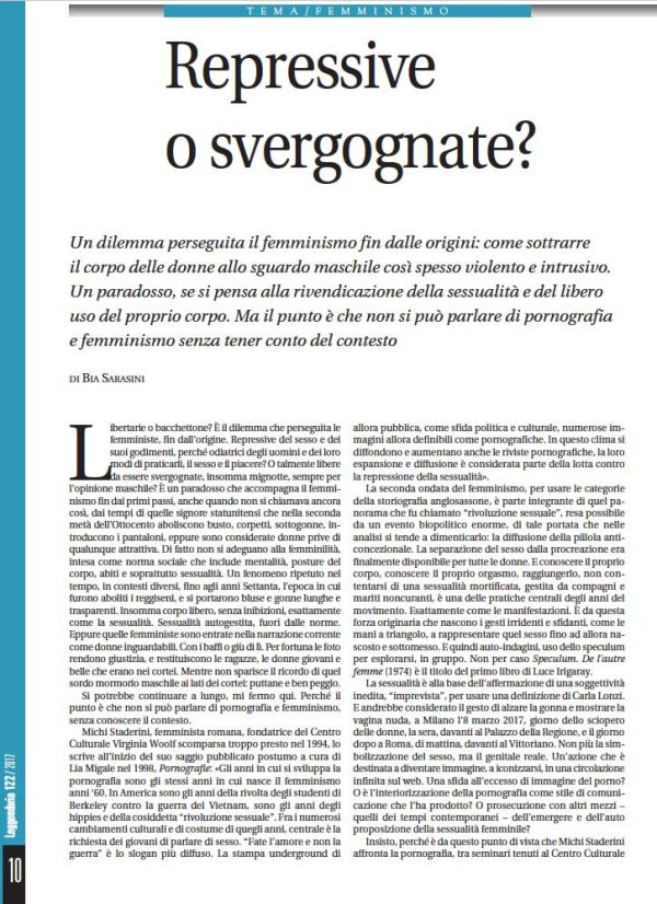 Leggendaria 122 - nuovi scenari della pornografia