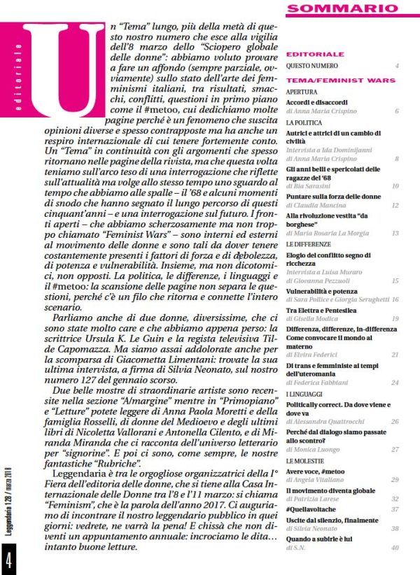 Leggendaria 128 - Feminist War