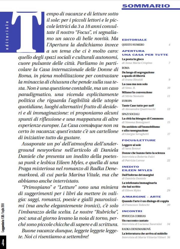 Leggendaria 130 - Una Casa per tutte