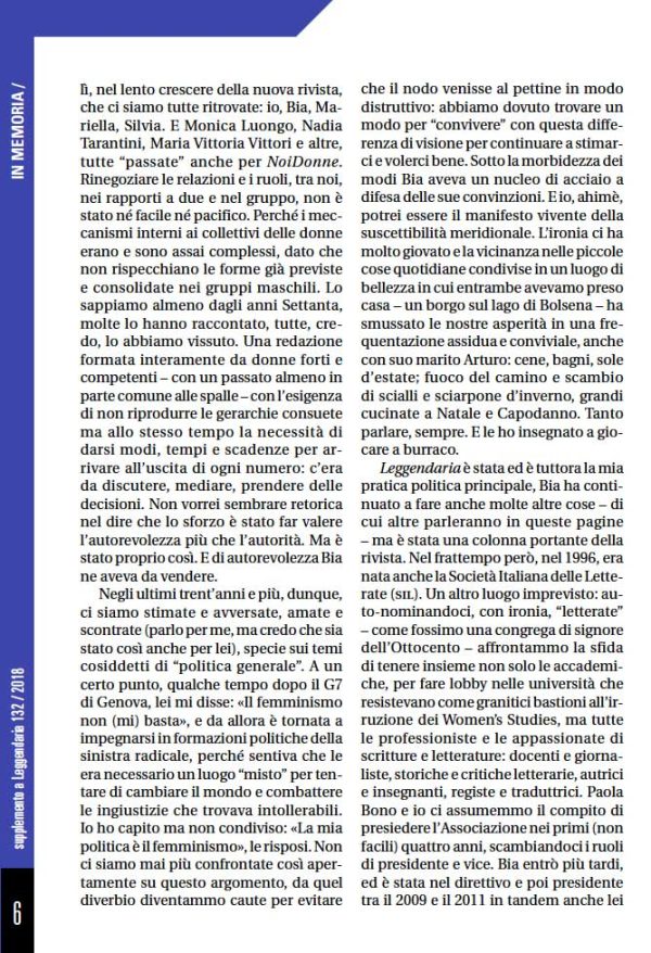 Leggendaria - Anna Maria Crispino per Bia Sarasini