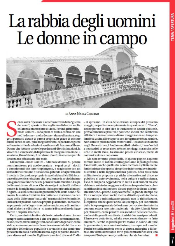 Leggendaria 134 - Anna Maria Crispino