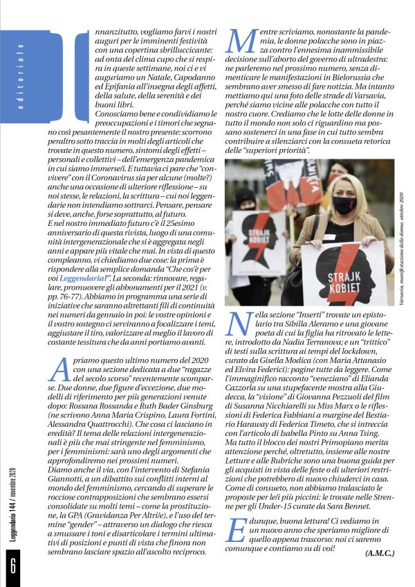 Leggendaria 144 - Anna Maria Crispino