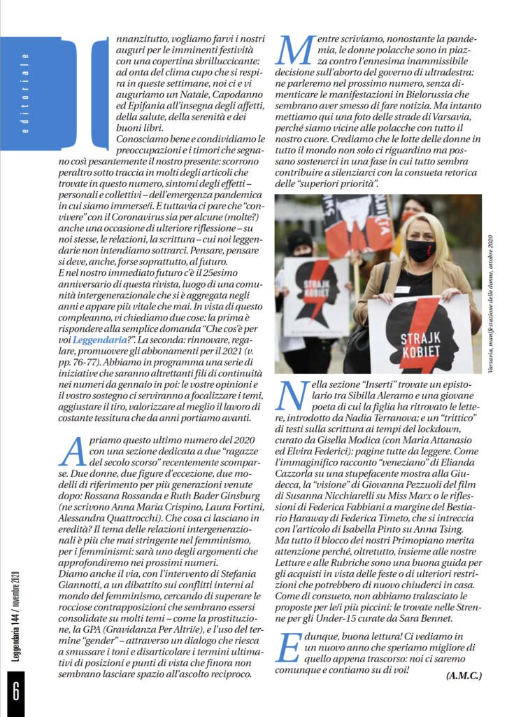 Leggendaria 144 - Anna Maria Crispino