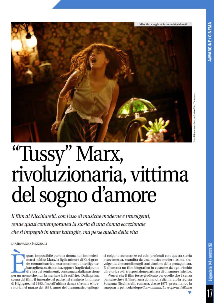 Leggendaria 144 - Giovanna Pezzuoli su Miss Marx