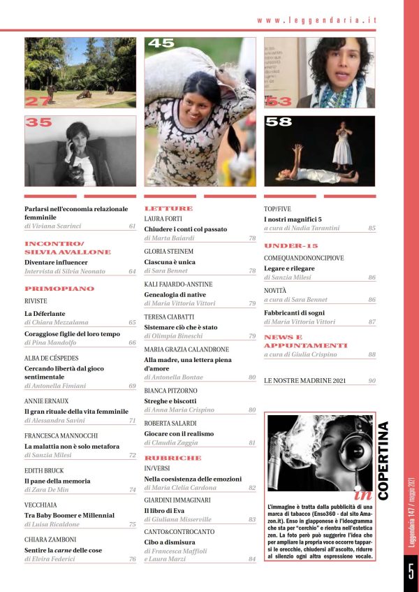 Leggendari 147 - rivista femminista