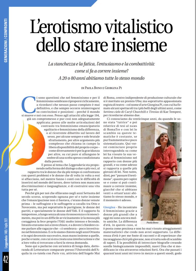 Leggendaria 148 - Paola Bono e Giorgina Pi