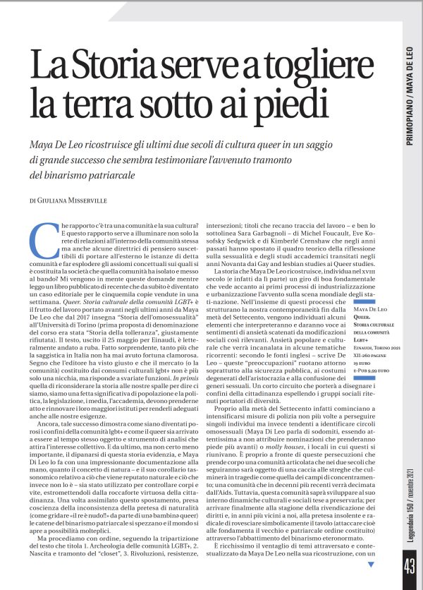 Leggendaria 150 - Maya De Leo - Giuliana Misserville