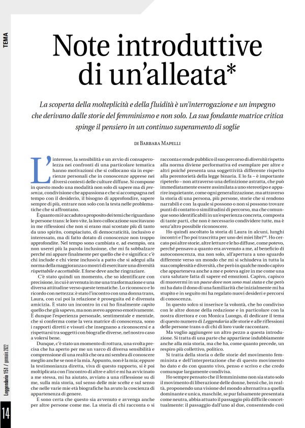 Leggendaria 151- Barbara Mapelli