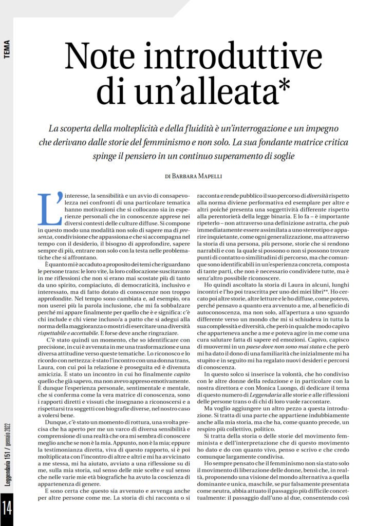 Leggendaria 151- Barbara Mapelli