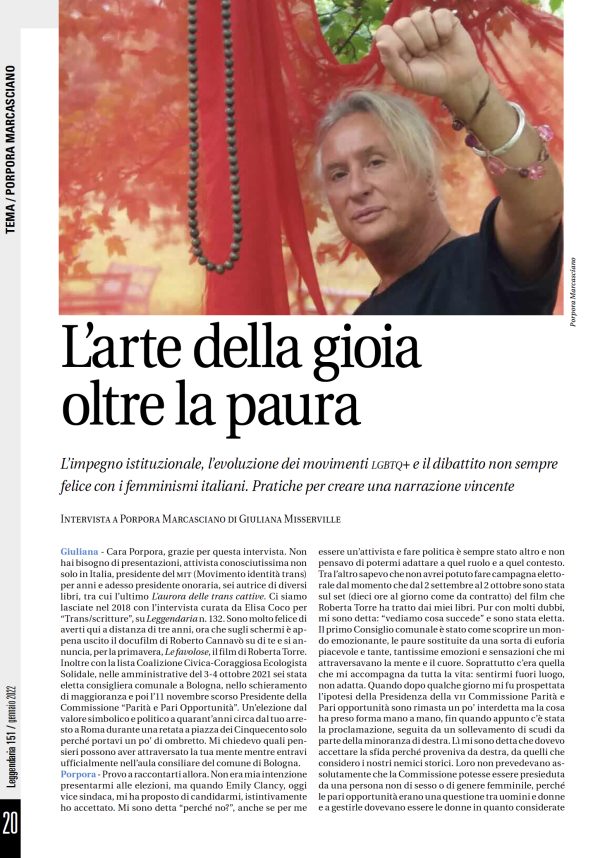 Leggendaria 151- Giuliana Misserville e Porpora Marcasciano