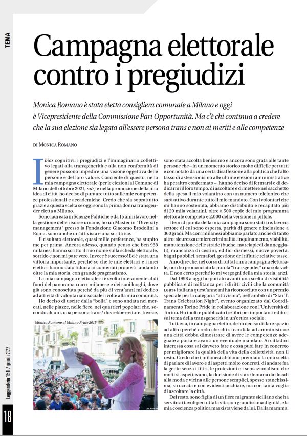 Leggendaria 151- Monica Romano