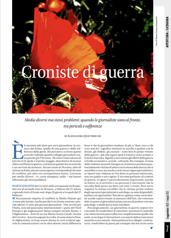 Leggendaria 153 - Croniste di guerra