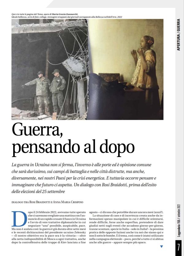 Leggendaria 155 - Anna Maria Crispino - Rosi Braidotti