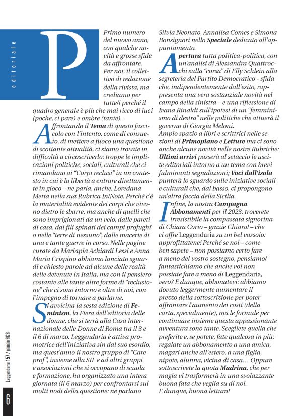 Leggendaria 157 - Corpi reclusi