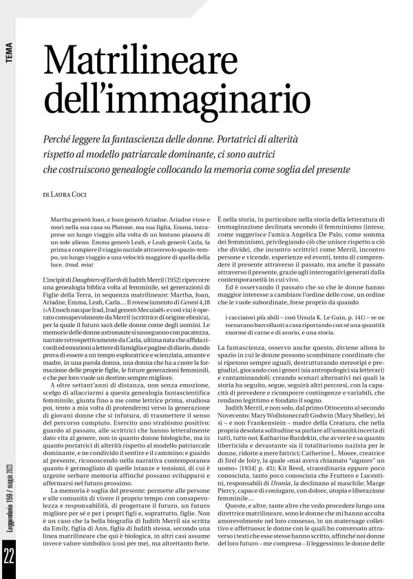 Leggendaria 159 - Laura Coci