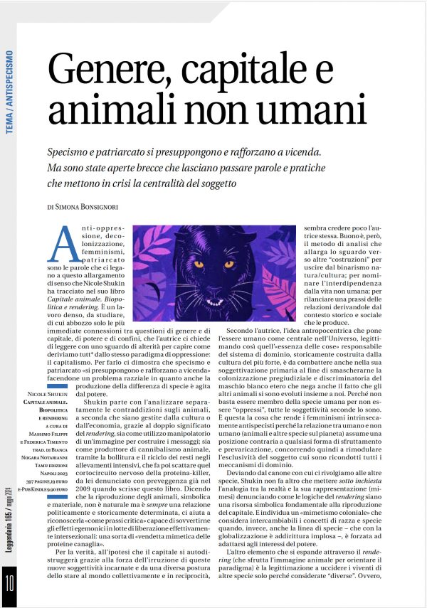 Leggendaria 165 - Rivoluzione antispecista