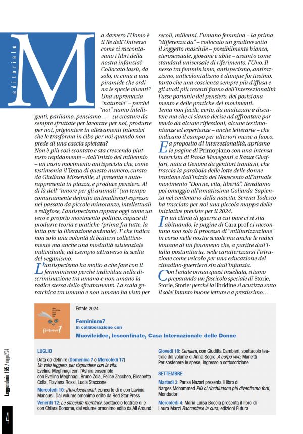 Leggendaria 165 - Rivoluzione antispecista