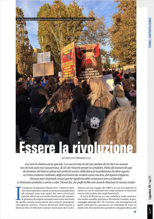 Leggendaria 165 - Rivoluzione antispecista