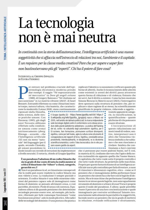 Leggendaria 18 - Intelligenza artificiale