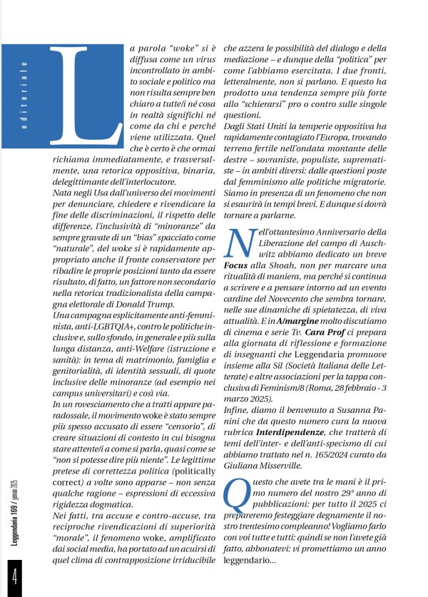 Leggendaria 169 - WOKE