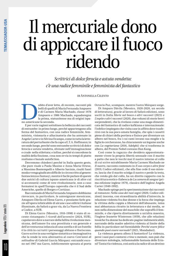 Leggendaria 173 |Fantastiche! La violenza trasfigurata