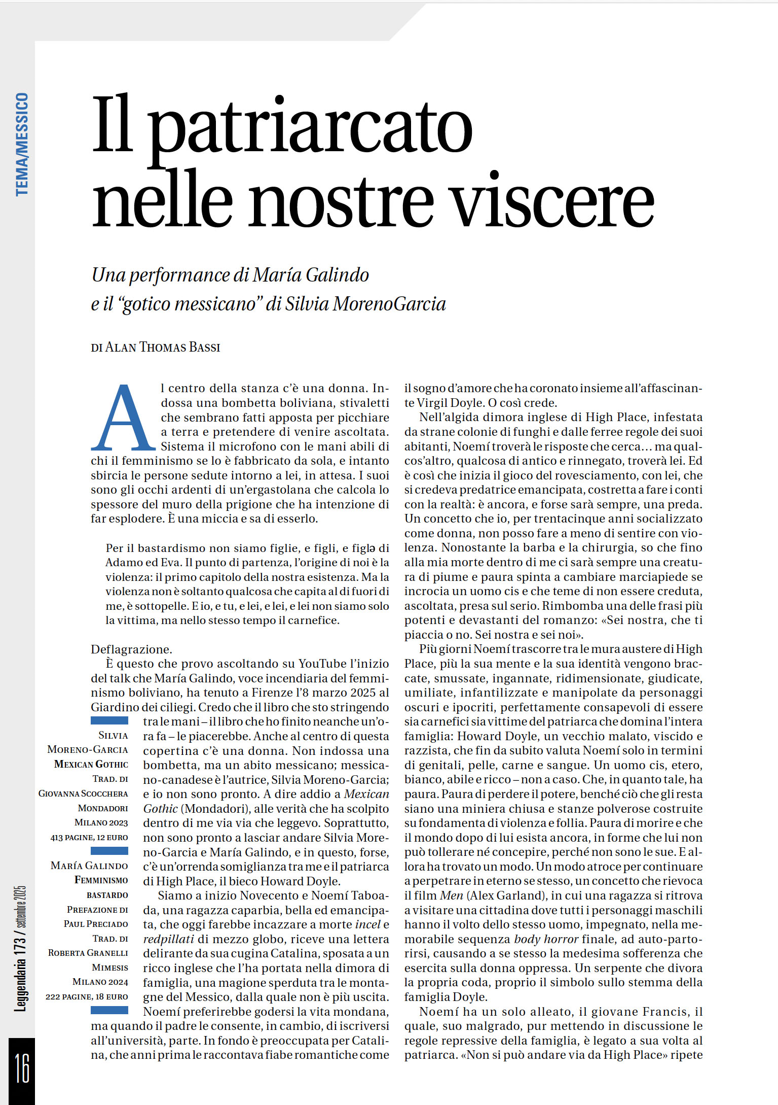 Leggendaria 173 |Fantastiche! La violenza trasfigurata