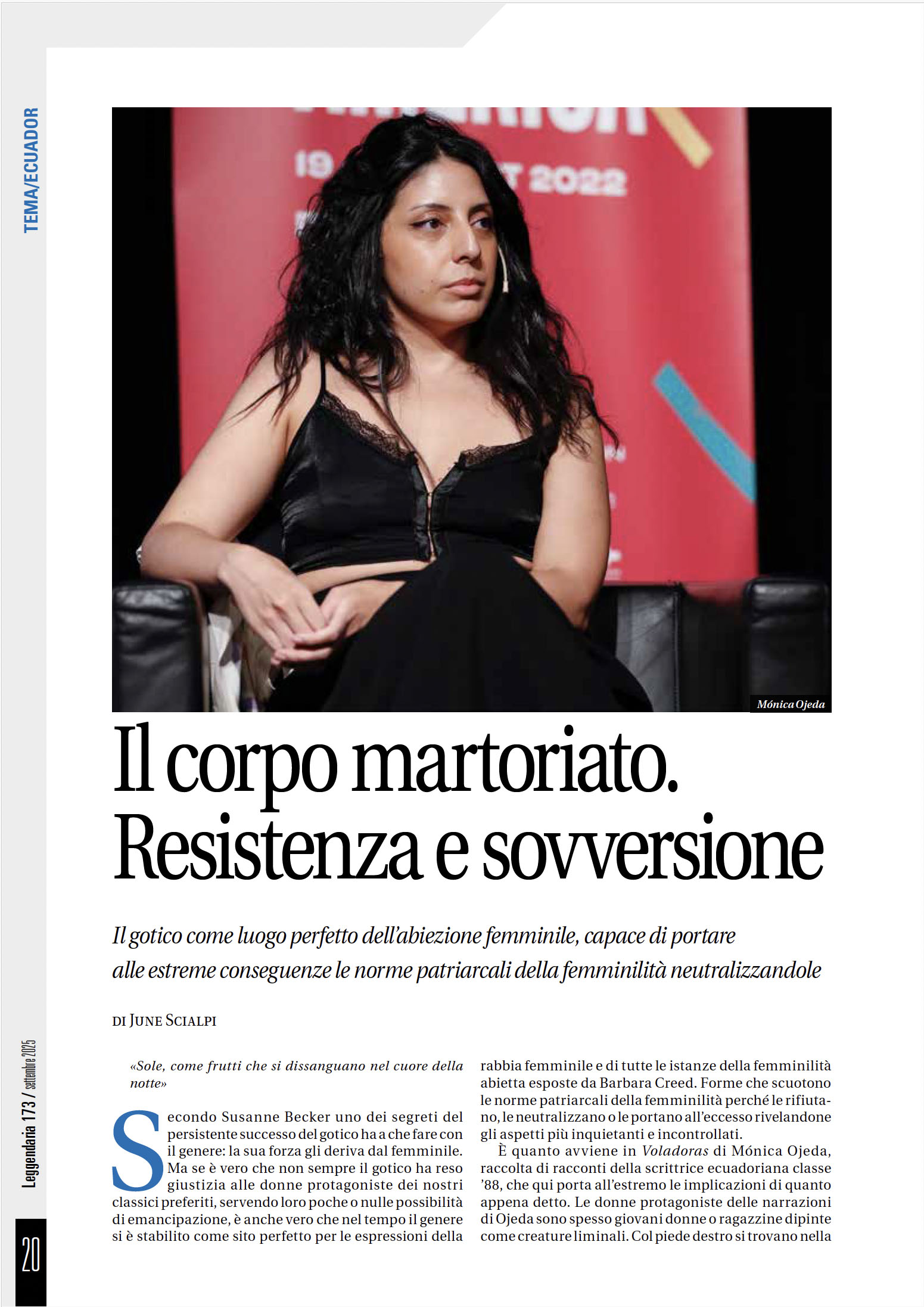 Leggendaria 173 |Fantastiche! La violenza trasfigurata