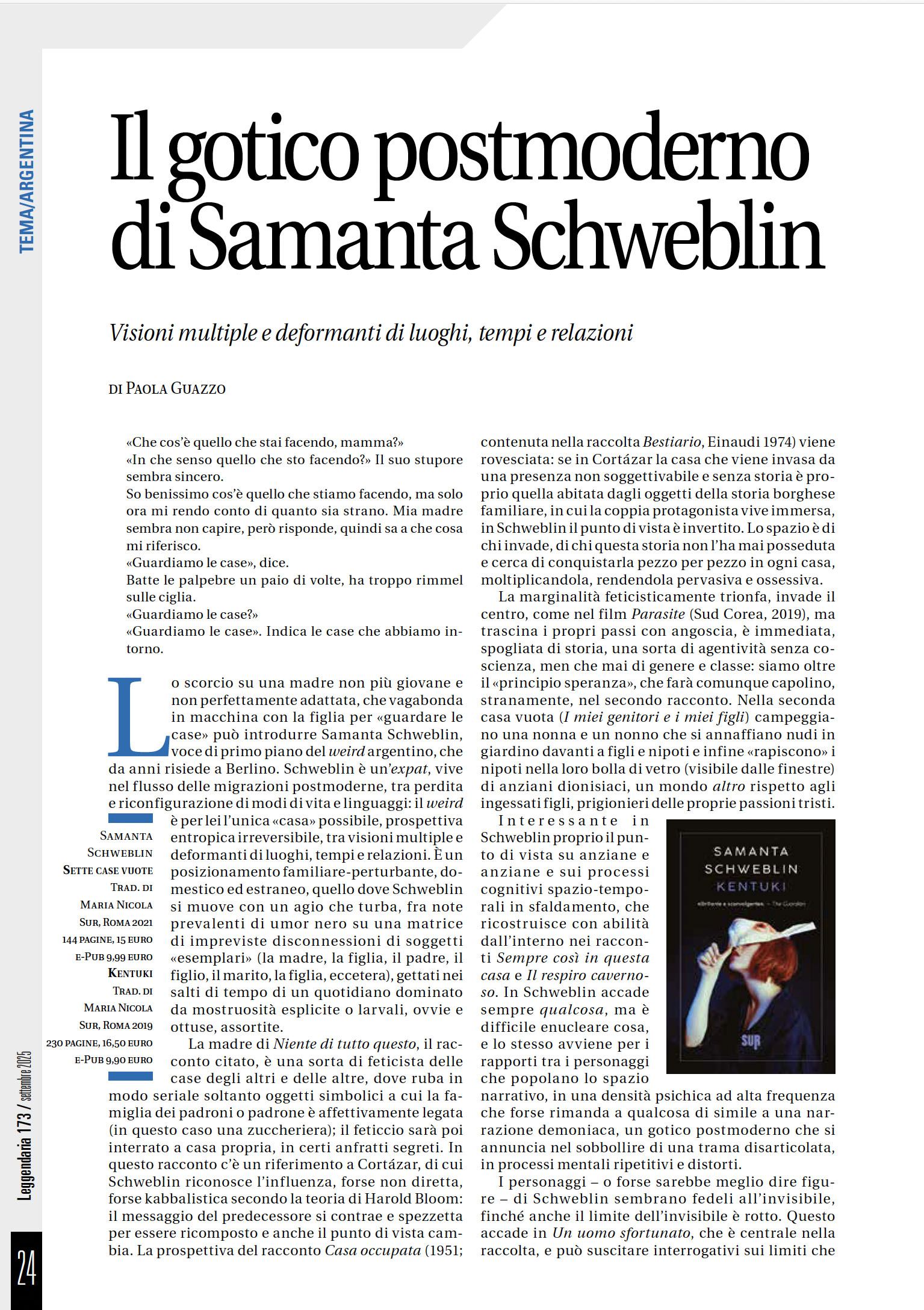 Leggendaria 173 |Fantastiche! La violenza trasfigurata